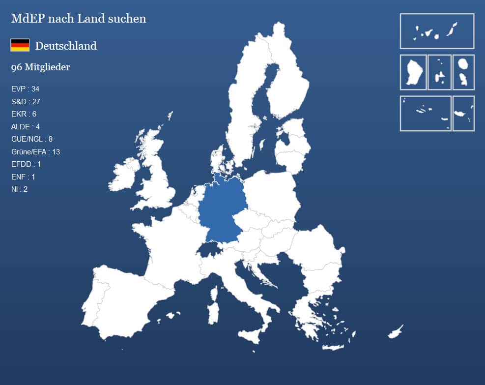 EU Elections 2019 Germany Members of Parliament