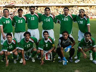 The Iraqi under-23 football team