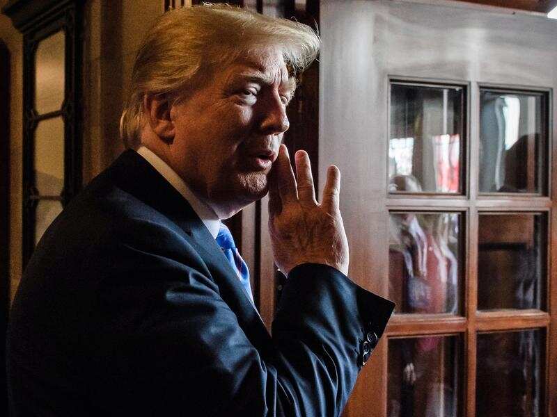 US President Donald Trump