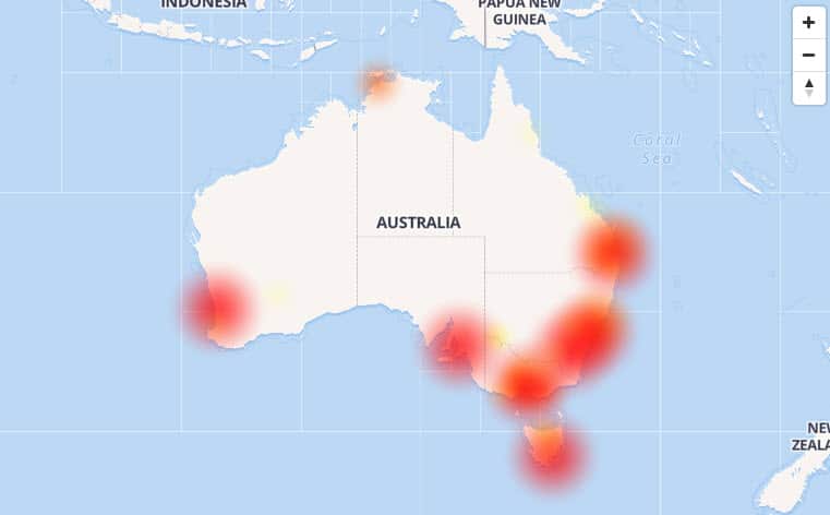 Telstra is experiencing network outages nationwide. 