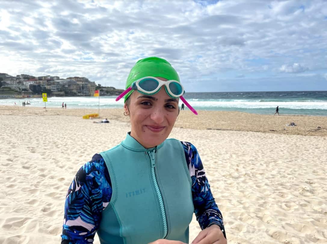 Swim Sisters participant Neanne Alnafta.