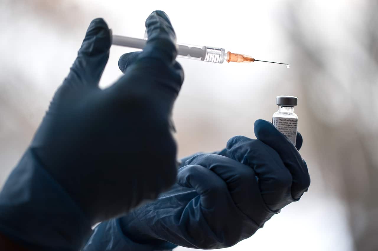 A dose of Pfizer's Covid-19 vaccine.