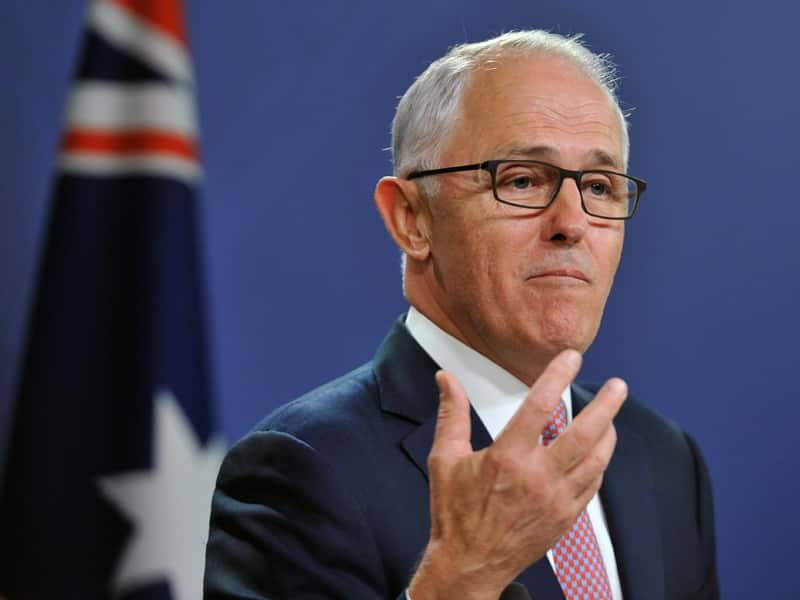 Australian Prime Minister Malcolm Turnbull