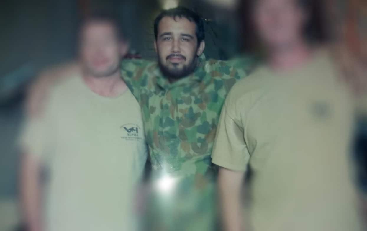 Farhad Nabi Zadah during his time working with the ADF.