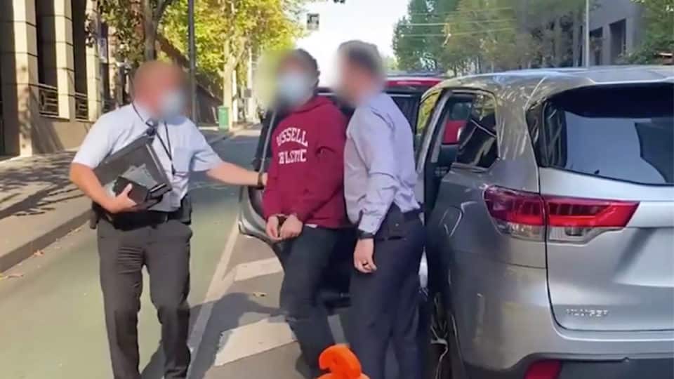 Young extremist - terror arrest.