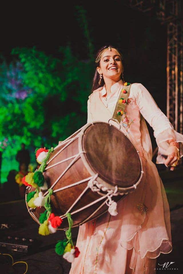 Dhol girl of India Jahan Geet Singh