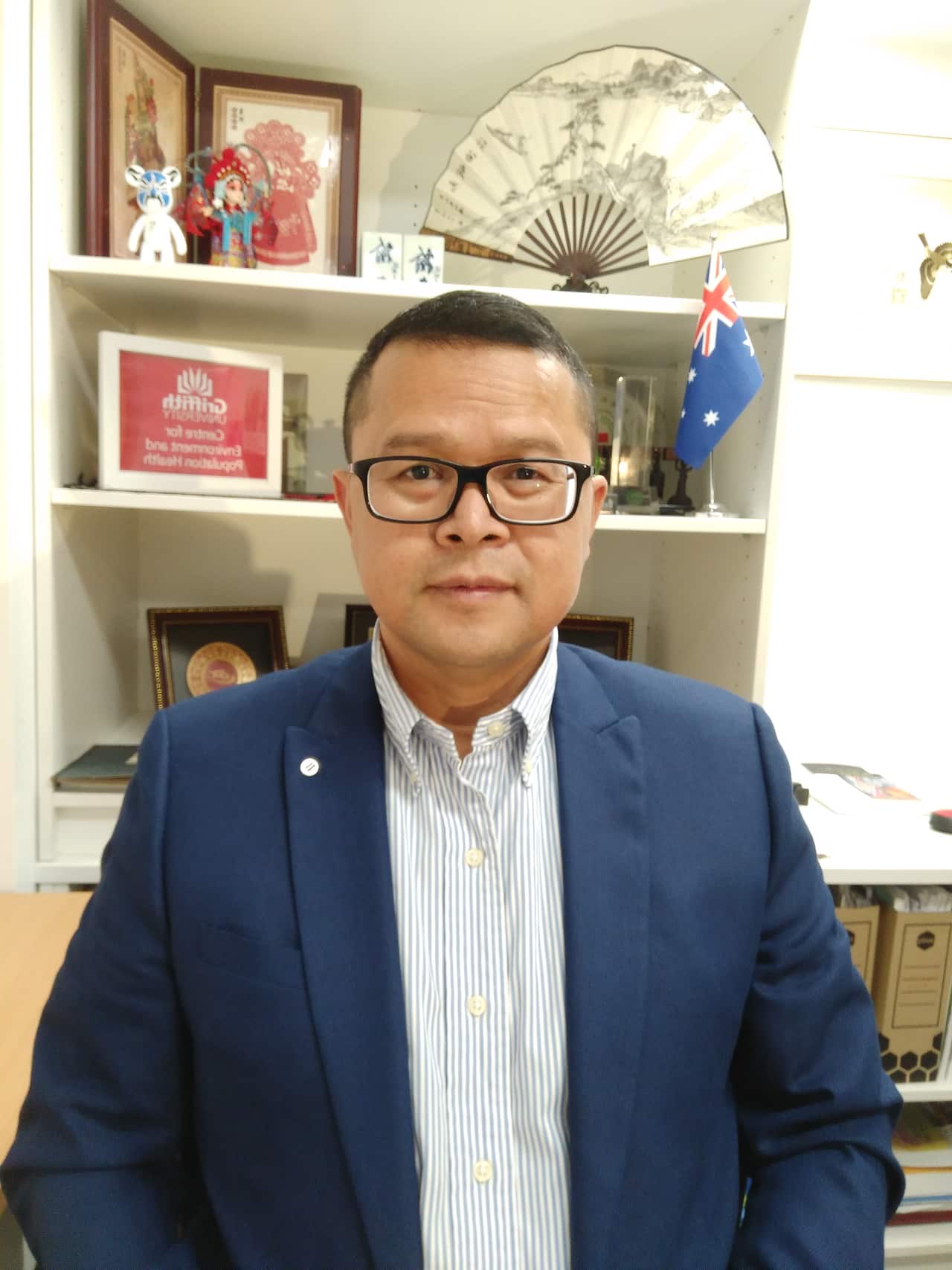 Epidemiologist Dicky Budiman from Griffith University.