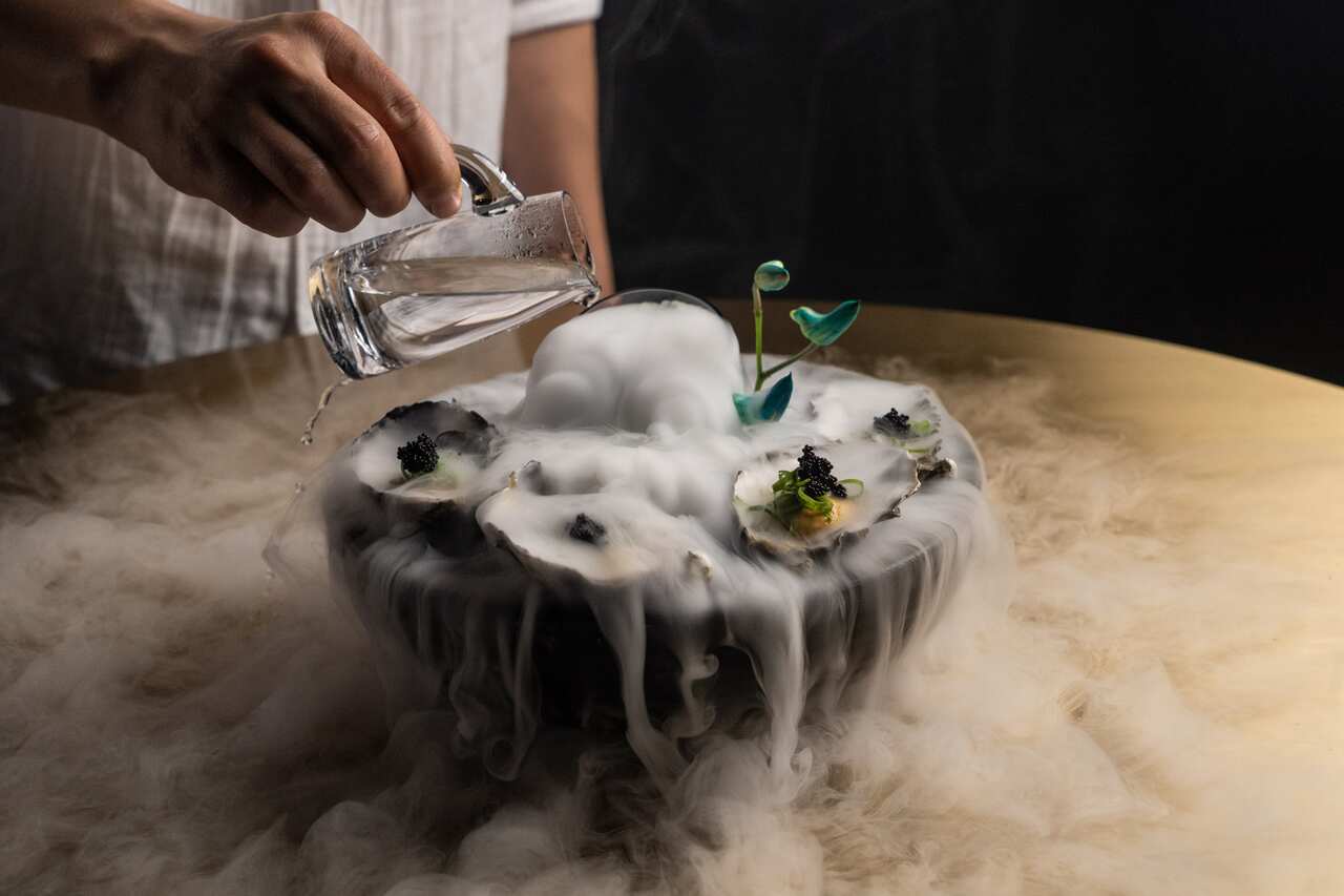 Liam Zhou has two upmarket eateries under his restaurant group.