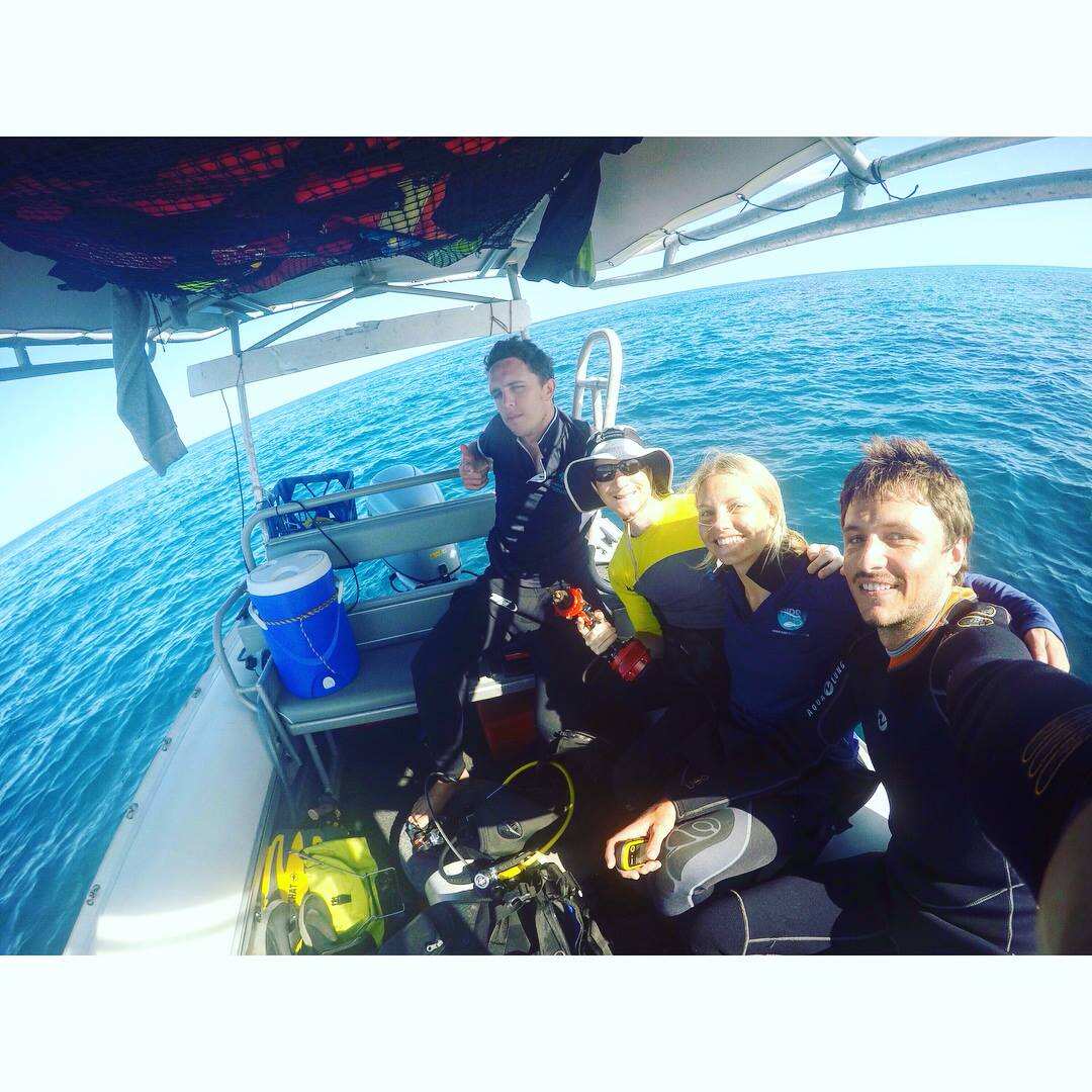 Deutscher Korallenforscher Andy Dietzel Townsville Australien