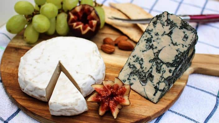 蓝纹奶酪及卡芒贝尔奶酪