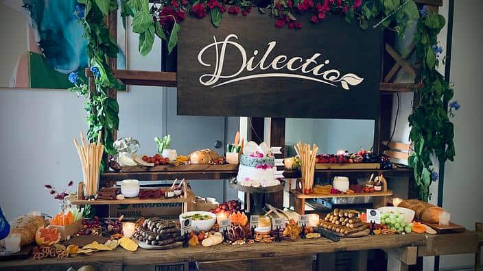 One of Dilectio's sought-after wine and vegan cheese nights.