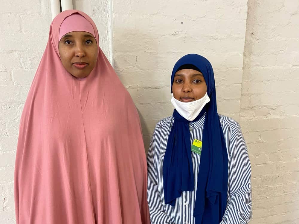 Dima Abdu and Hafsa Mohamed are working with the Islamic Council of Victoria and connect residents with culturally appropriate services.