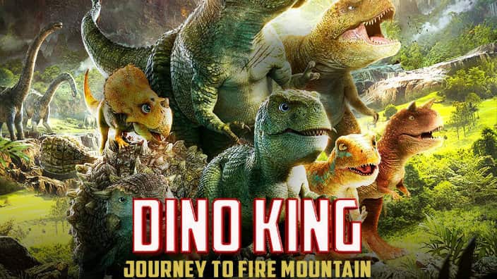 Dino King 3D: Journey to Fire Mountain
