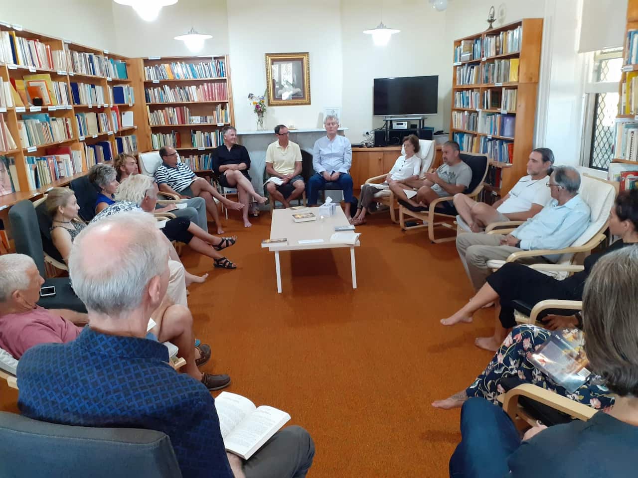 Discourses and discussions at Shivanand Ashram Perth