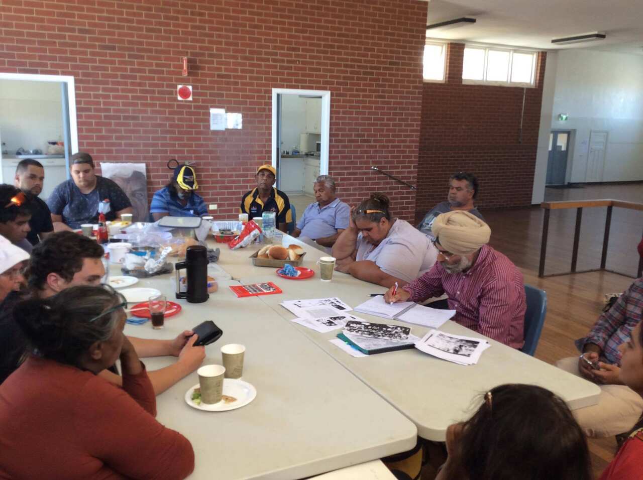 ASHA members at the family meet