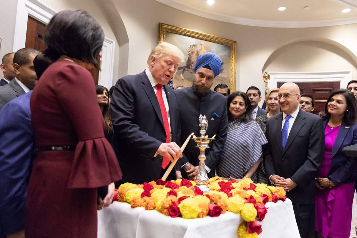Diwali Donald Trump