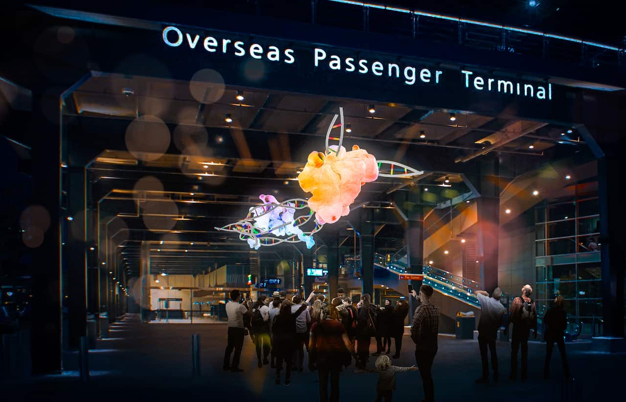 华人艺术家Lawrence Liang和Anson Lee的Vivid Sydney展品