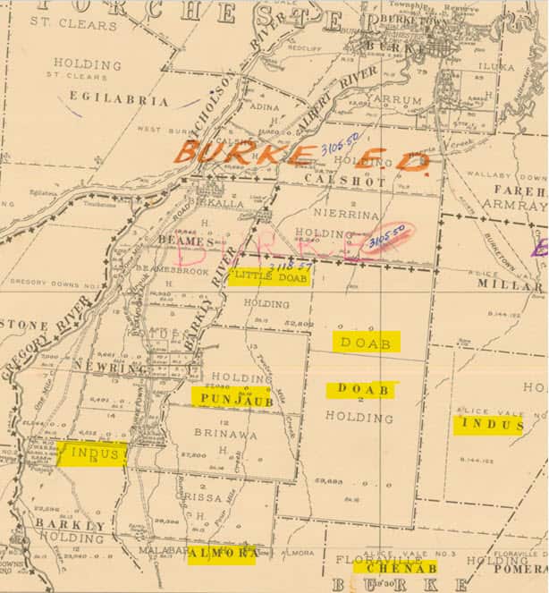 Qld 4 mile second series sheet 4m105 dated 1946