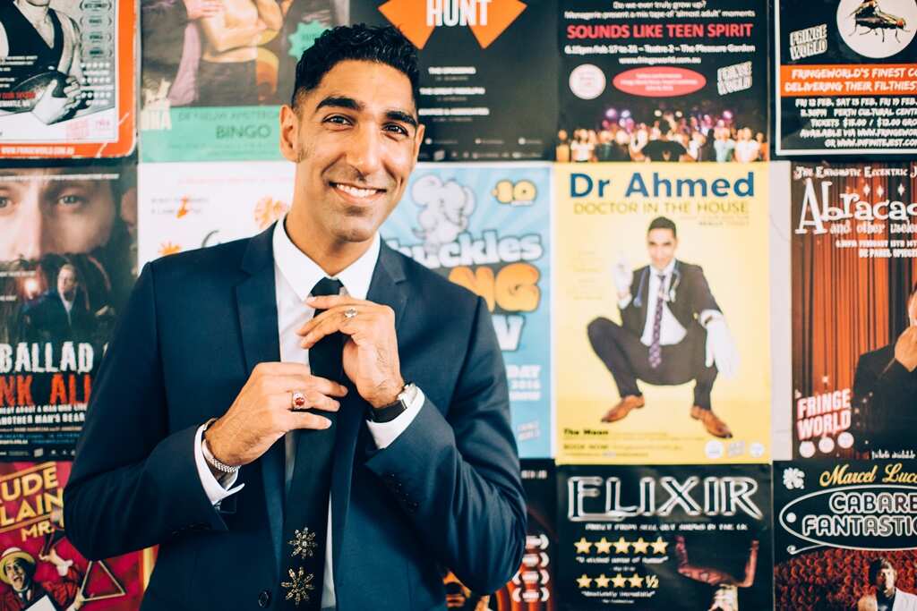 Dr Ahmed Kazmi is performing at the Melbourne Comedy Festival