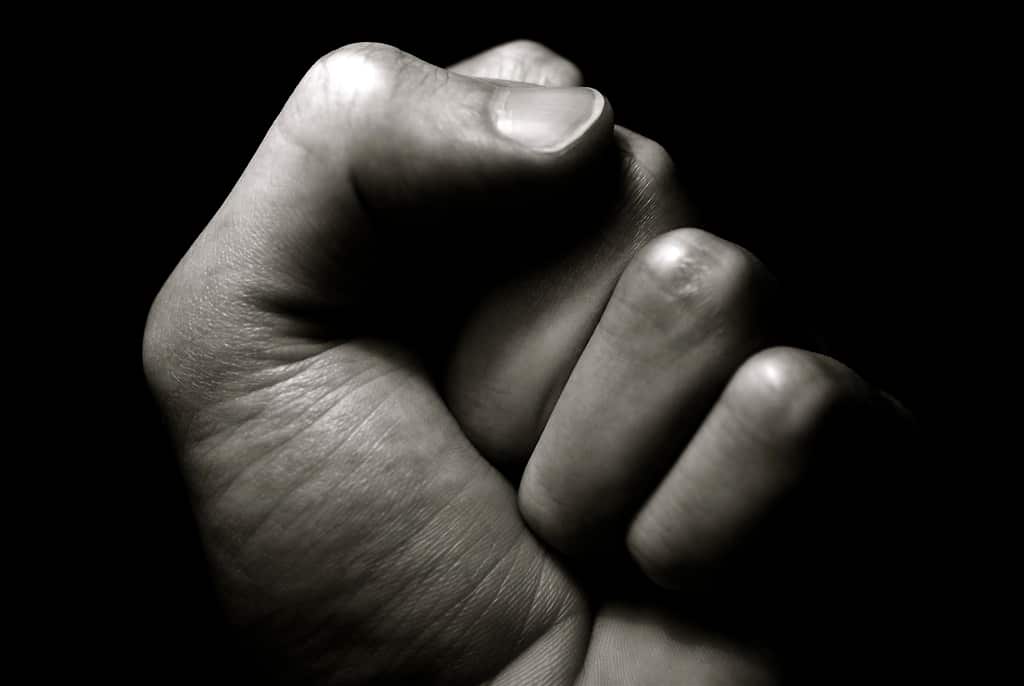 Physical domestic violence.