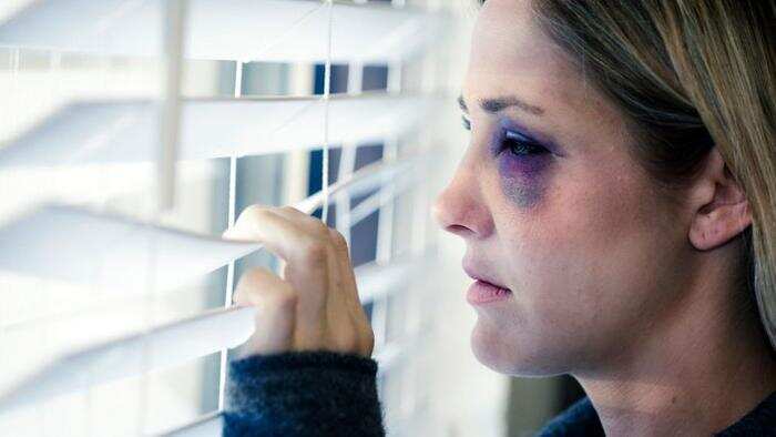 Woman with a Black Eye