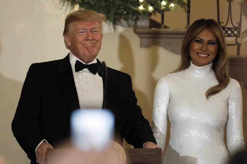 Donald and Melania Trump 