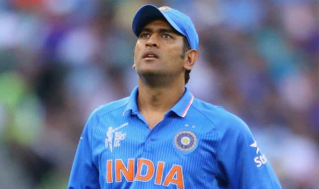 Indian captain MS Doni