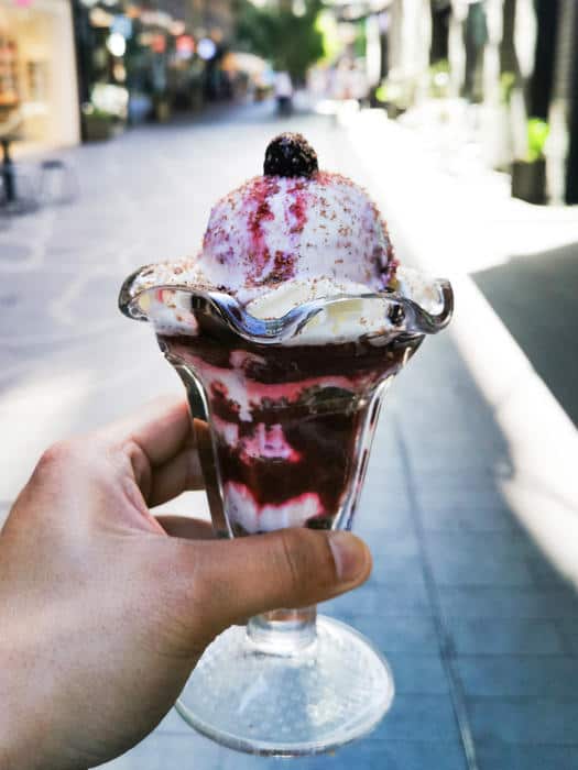 For desserts, Zacharay Tan offers nostalgia in a sundae glass.