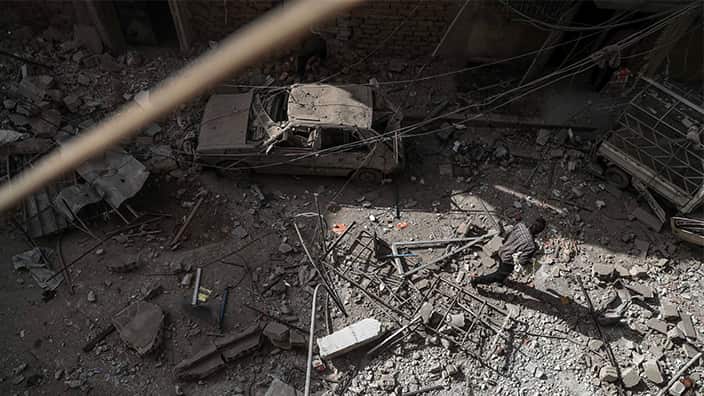 SYRIA CONFLICT EASTER GHOUTA, DOUMA