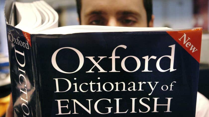 Oxford Dictionary of English 