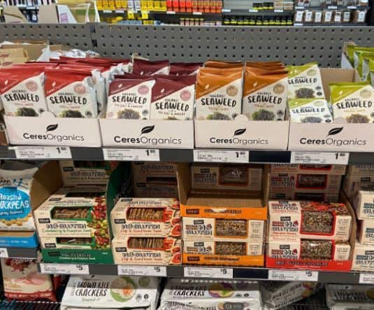 Roasted Seaweed Snack, product of Korea