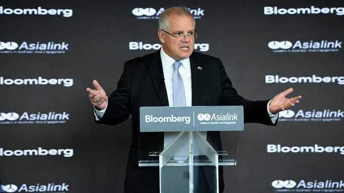 Il Primo Ministro australiano Scott Morrison