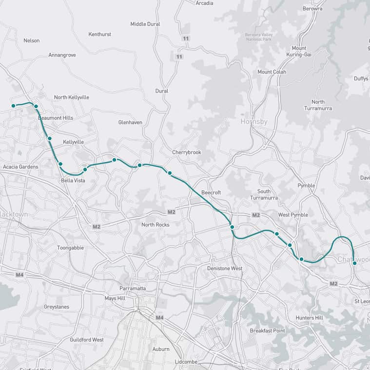 Sydney Metro is now open in the North West 