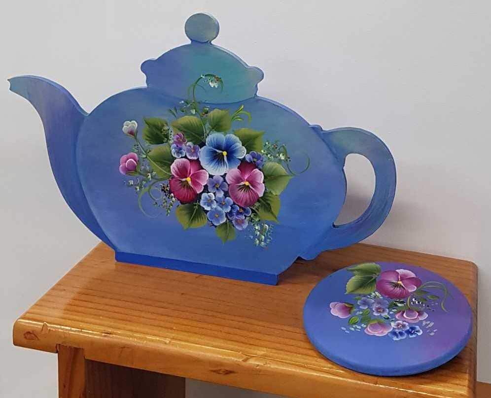 Teabox with 6 coasters