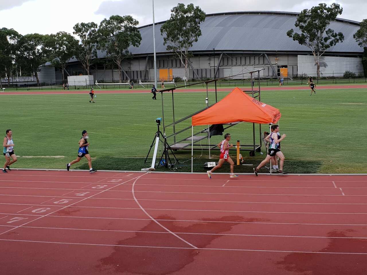 Dr Harsharn Singh Grewal, the triple gold medallist at NSW Masters 2019