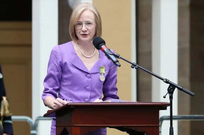 Governor of Queensland and former chief health officer of Queensland Health Dr Jeannette Young