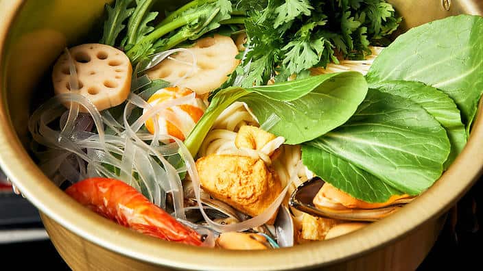 You can adjust the spice levels, broth type and style of noodles served in your hot pot. (Griffin Simm)