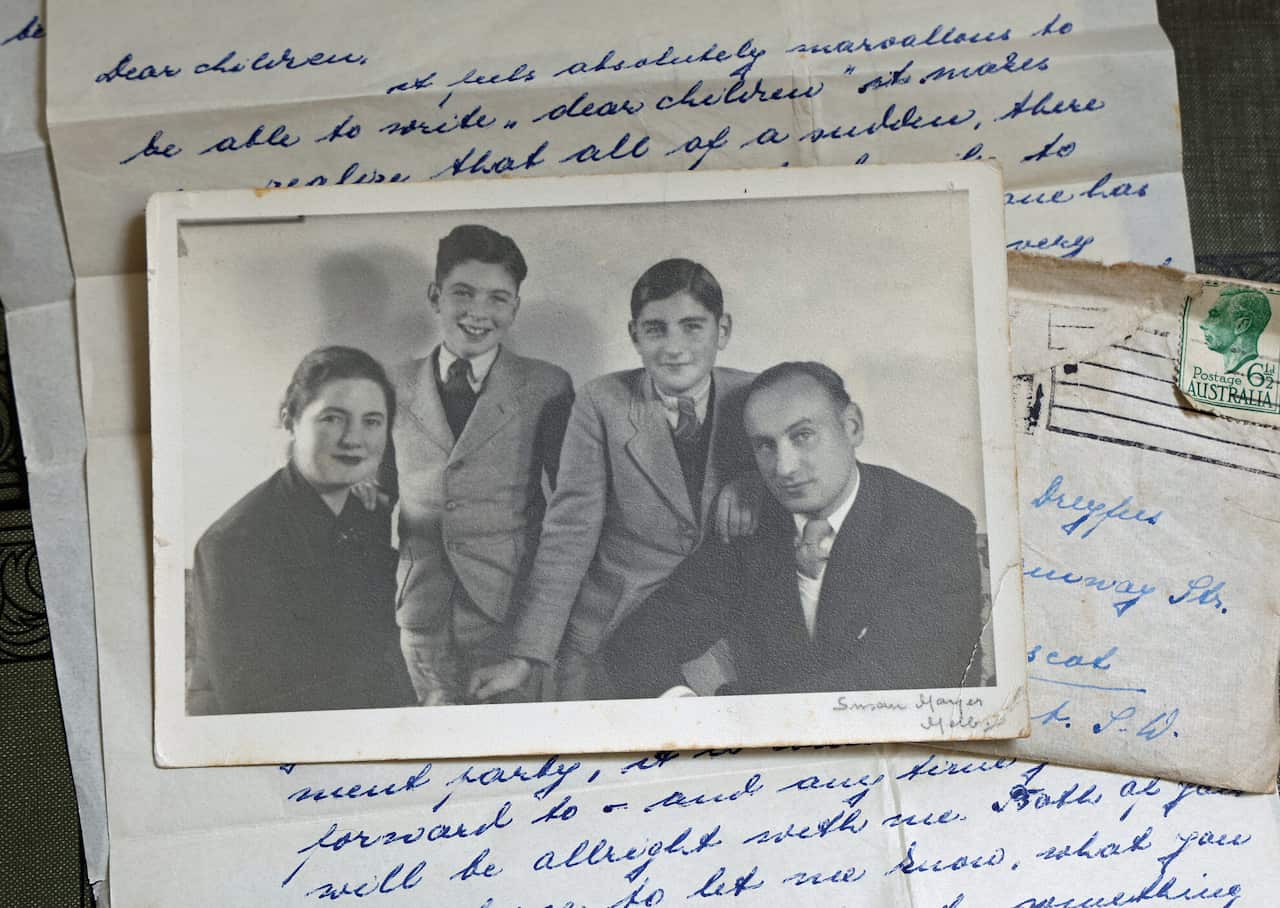 Die Dreyfus Familie etwa 1940