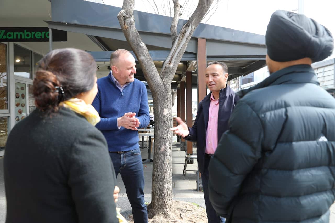 Deepak-Raj Gupta, the current Labor MLA from Yerrabie, who is running for re-election in the 2020 ACT Assembly elections