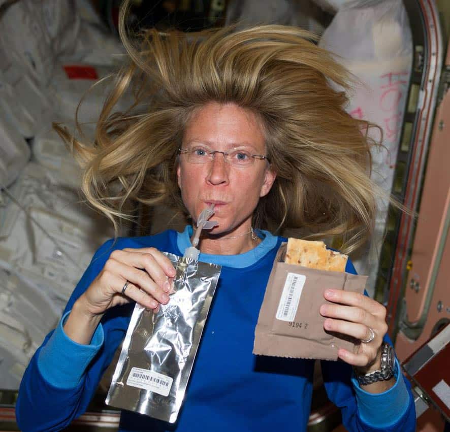 Drinking in space