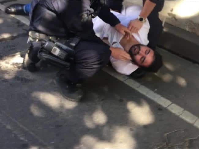 Driver of the white car arrested