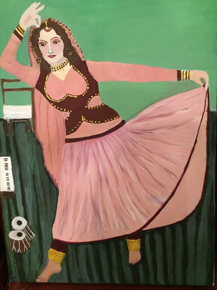 Painting by Kaneez Fatima