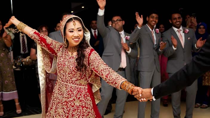 Rose and Hassan participated in the SBS series "Marry me marry my family"