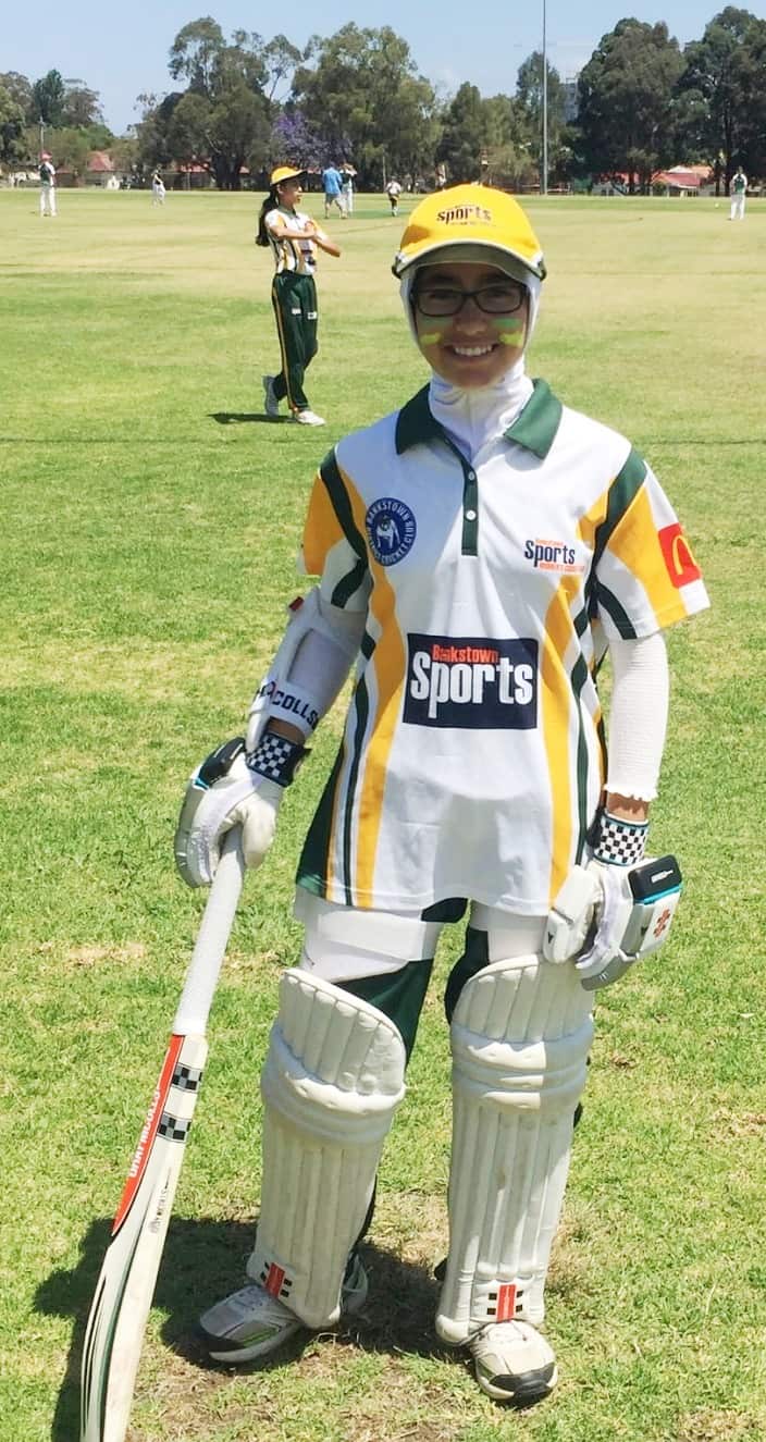 Inspired by her father and siblings, Zoha started playing cricket at a young age.