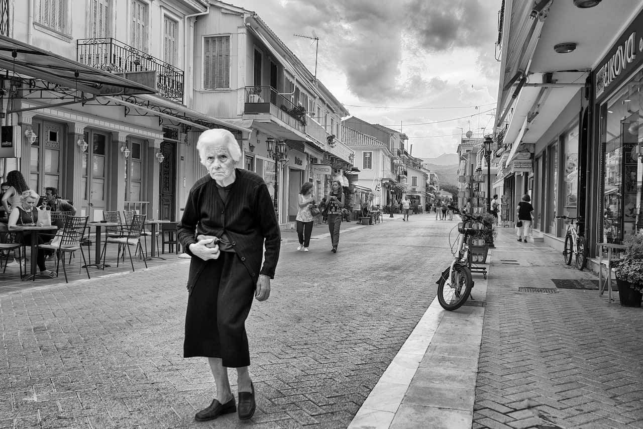 From the photo album “A Resilient Spirit - Greek Life During The Lost Decade”. 