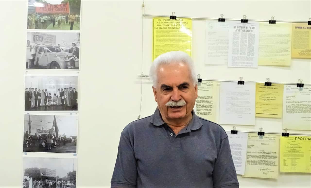 Democritus League president Thanasis Salahas. 