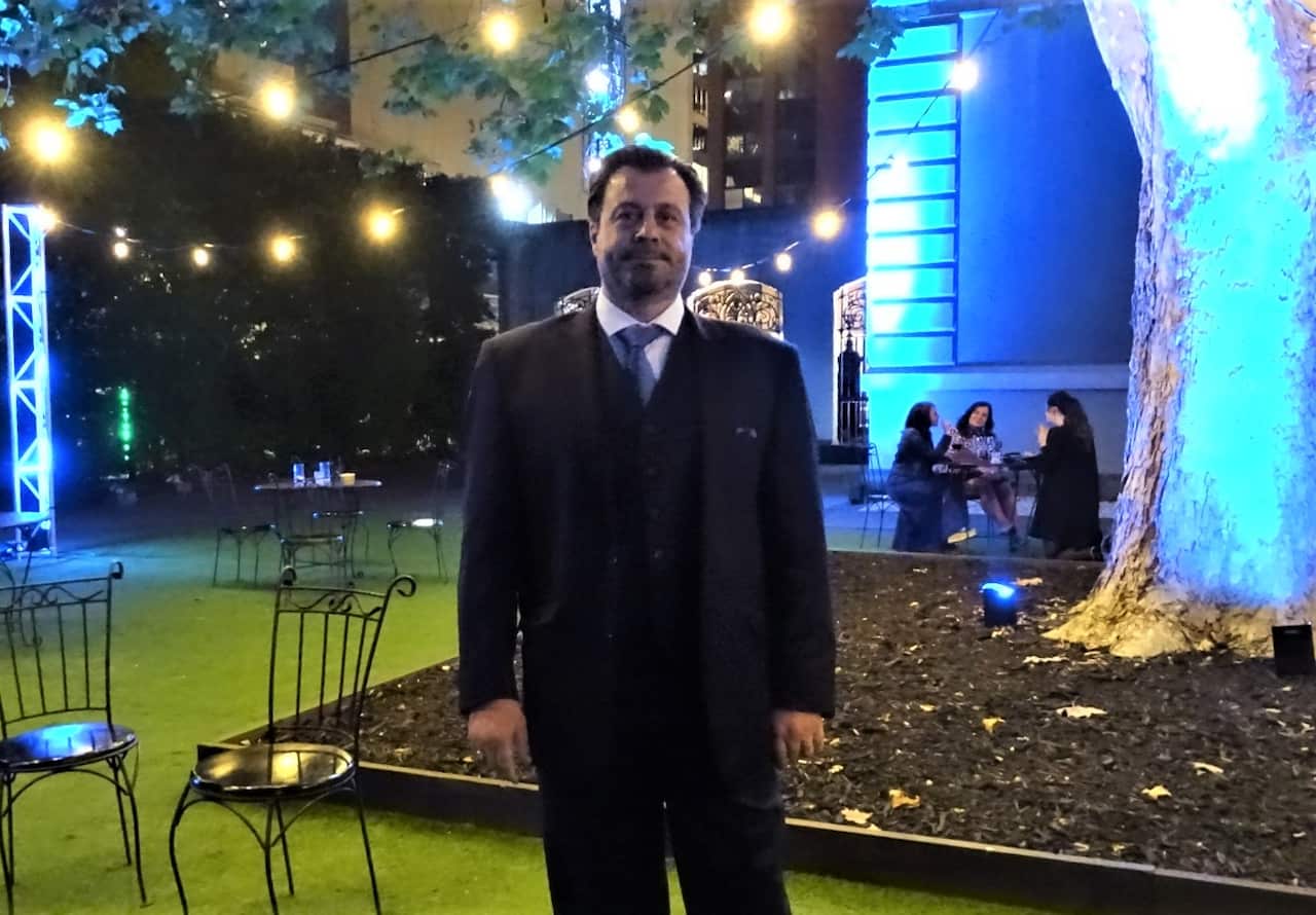 Emmanuel Kakavelakis. Consul-General of Greece in Melbourne. 