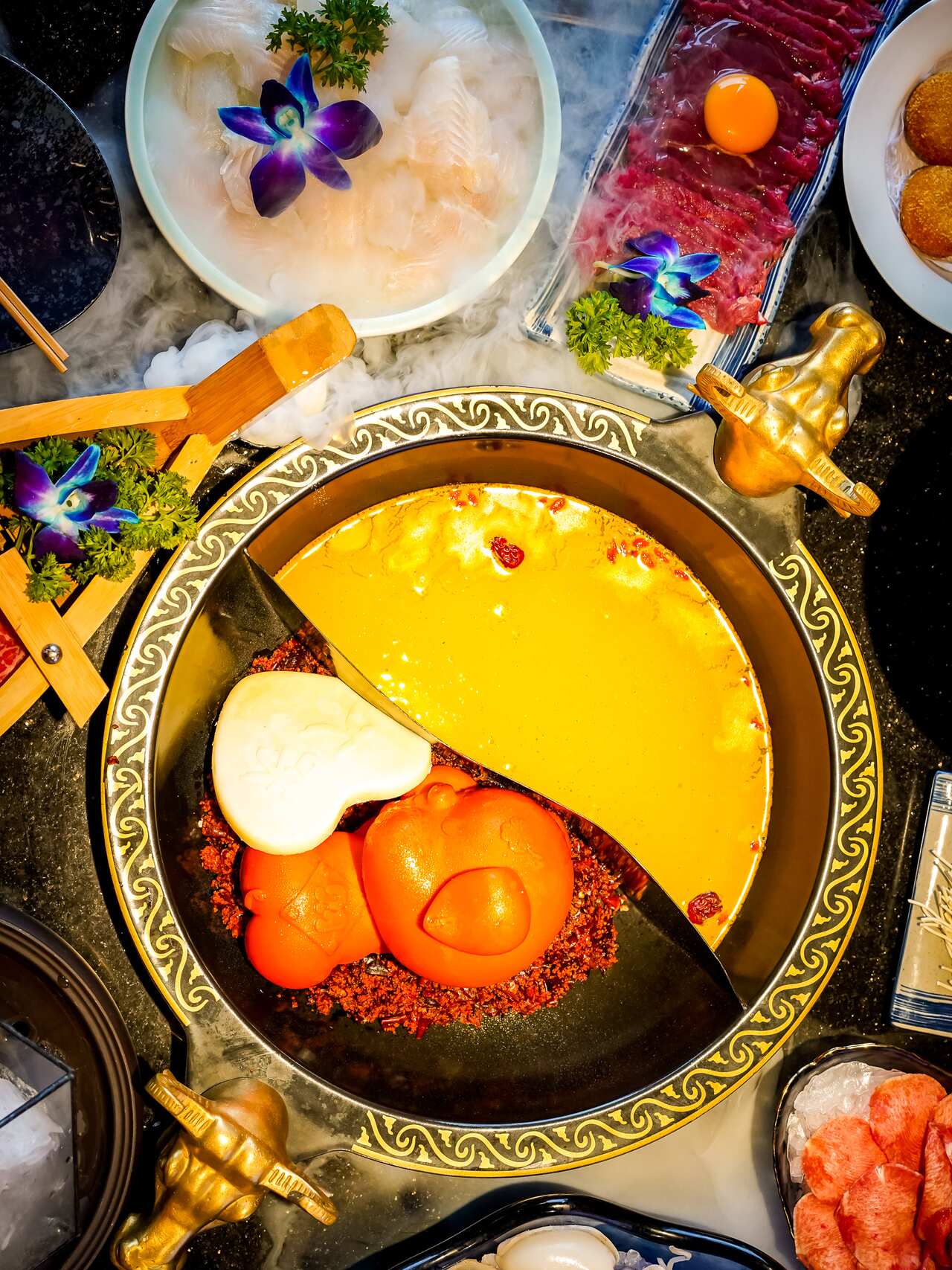 Liam Zhou wants to turn his restaurants into hot pot hot spots. 