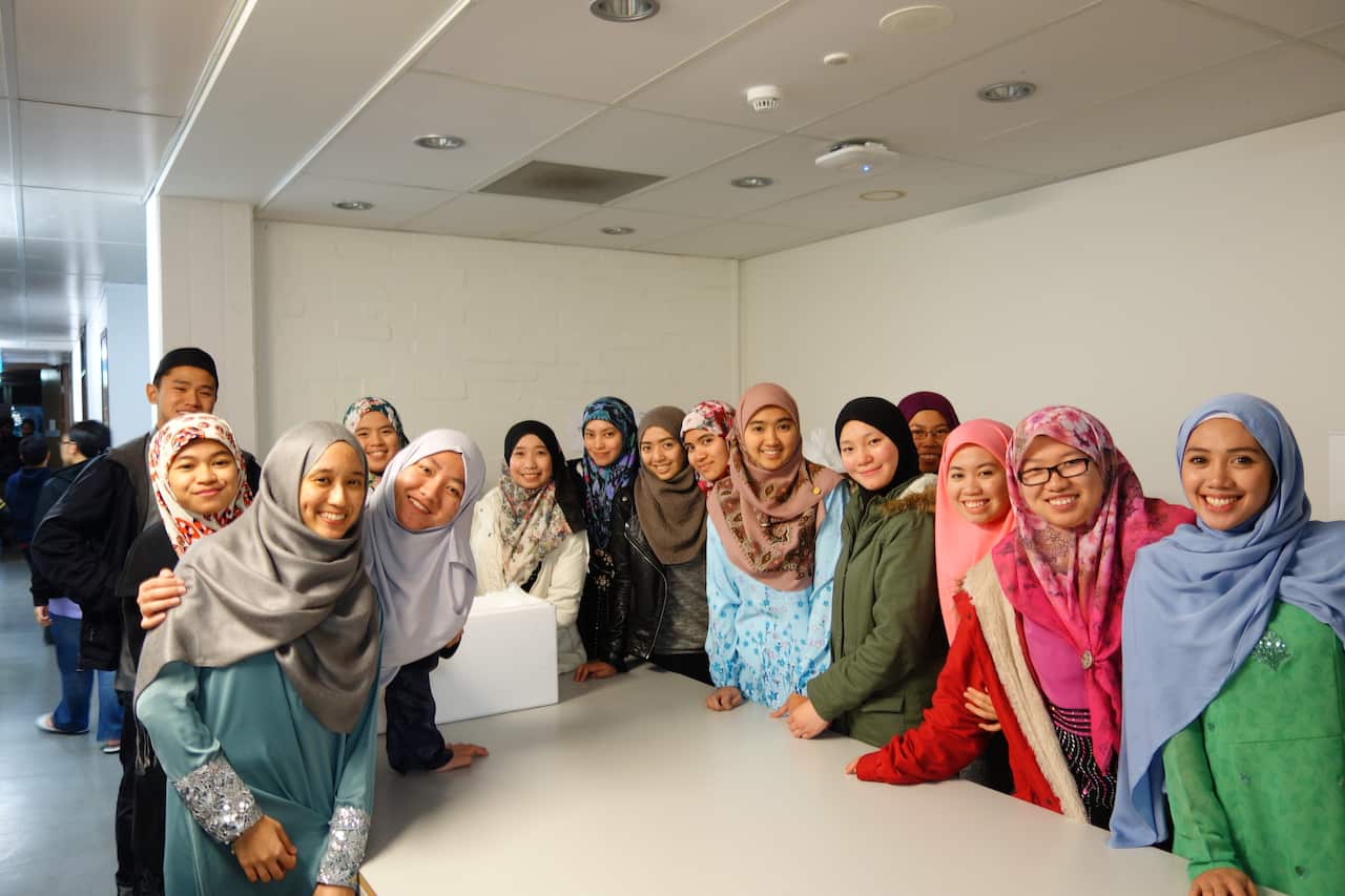 Muslim students celebrate Ramadan on campus at UNSW Sydney. 