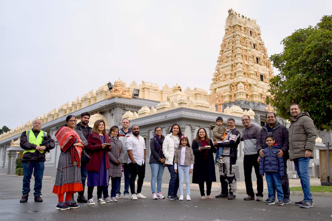 Jatin received a grand welcome from friends and family members in Melbourne.
